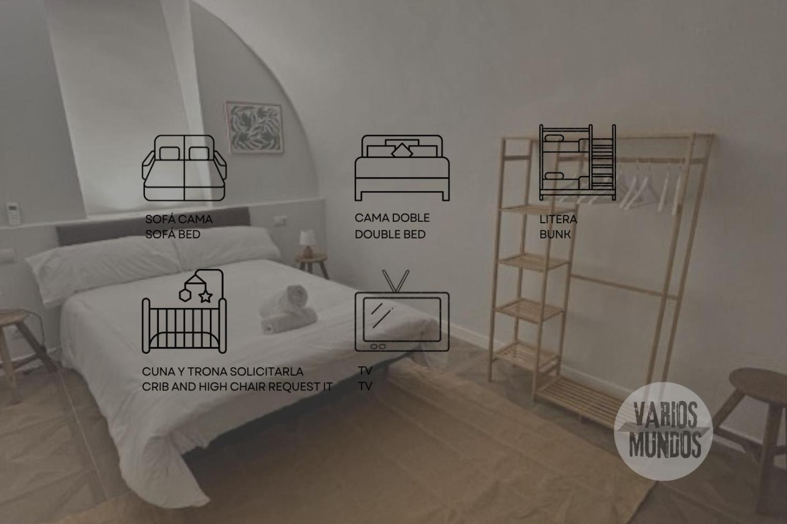 Sunny Apt 9Pax 4 Habitaciones En Minas-Malasana E3 마드리드 외부 사진